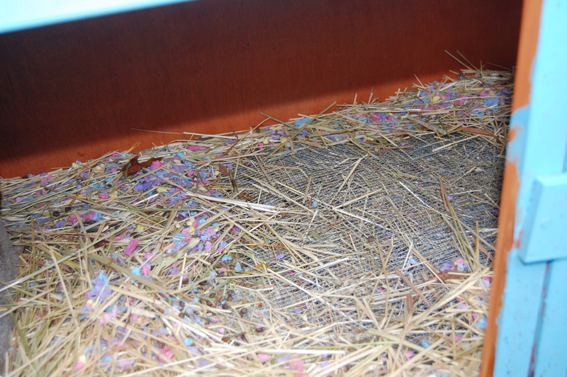 embellishing store bought rabbit hutch