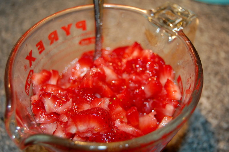 Very Vanilla Strawberry Ice Cream