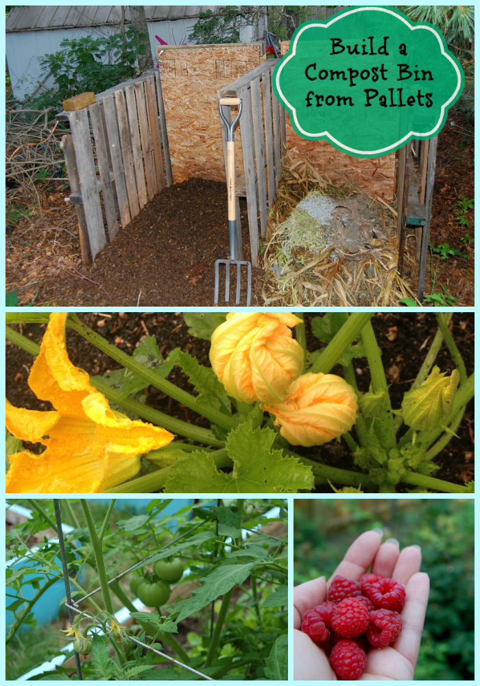 Don't spend hundreds on a compost tumbler, make your own compost system for free with just a few pallets!