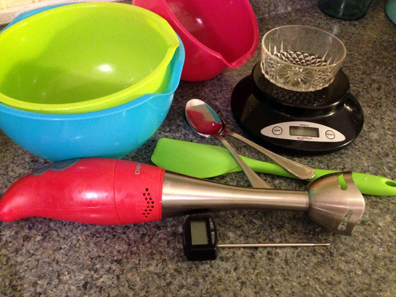 Make your own soap! Cold process soap making