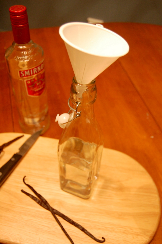 Homemade Vanilla Extract