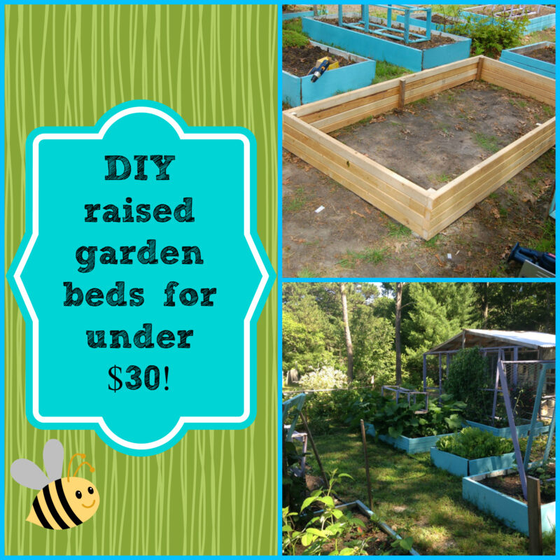 DIY Super Easy Raised Garden Bed for under 30