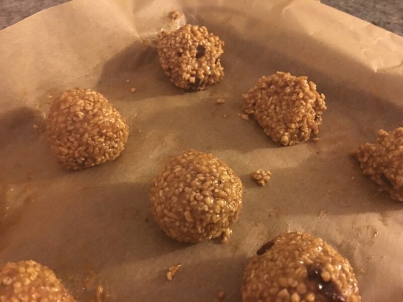 Mostly Healthy Peanut Butter Banana Power Balls