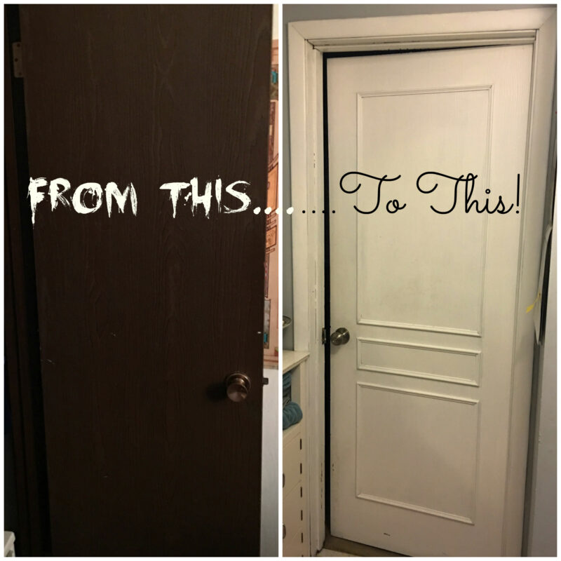 Give your cheap 1970s flat interior doors a facelift!