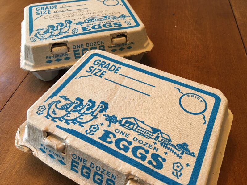 Vintage Egg Cartons