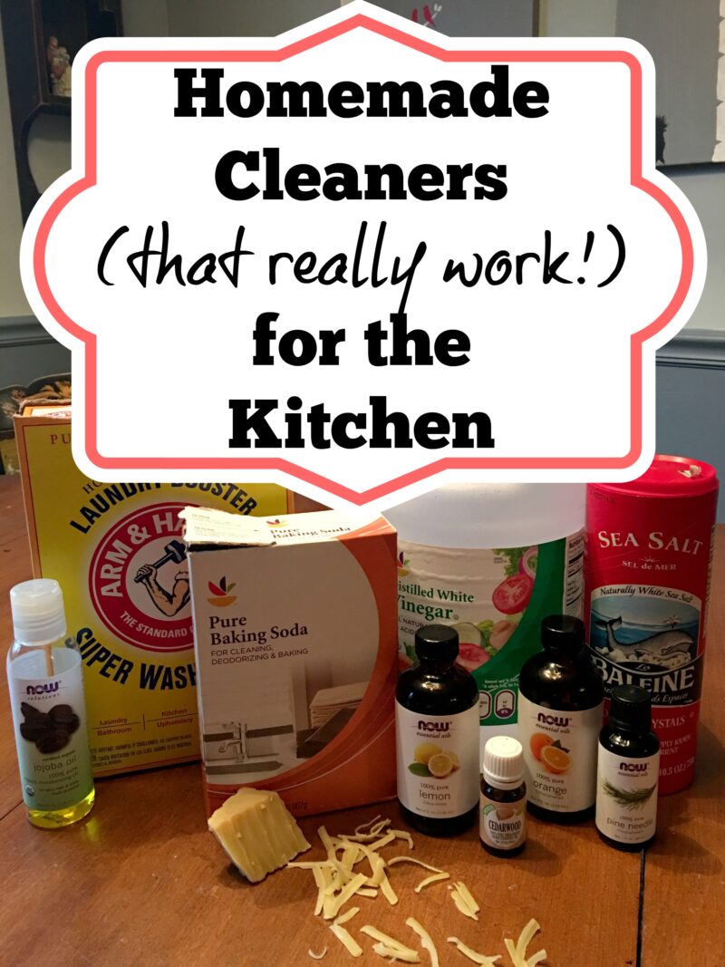 homemade kitchen cleaners