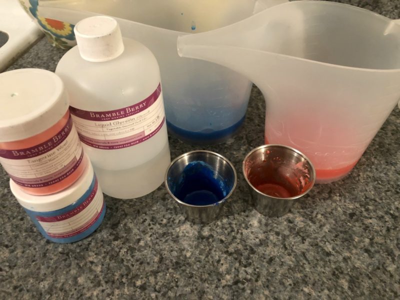 Make your own soap! Cold process soap making